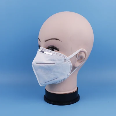 Einwegmaske Kn95mask mit schwarzen und kundenspezifischen Farbfabrik-KN95-Gesichtsmasken aus 5-lagigem Vliesstoff