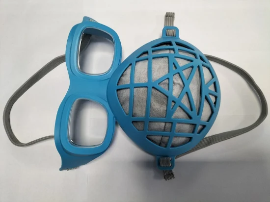Freestyle Filter Safety Equipment Halbgesichts-Atemschutzmaske aus Silikon für Staubschutz