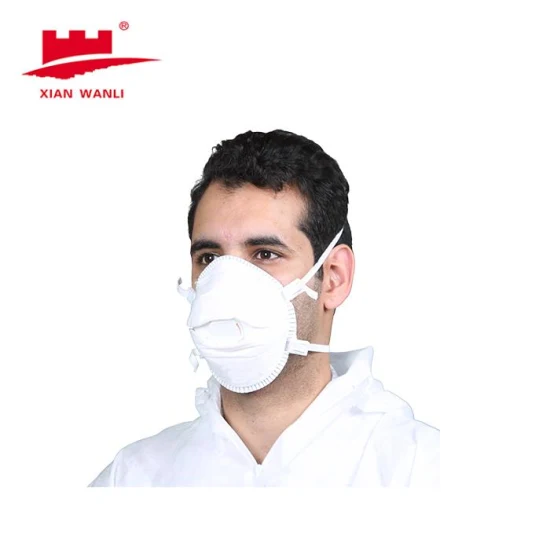 FFP2-Atemschutzmasken aus Vliesstoff, Einweg-Bechermaske, Sicherheits-Atemschutzmaske mit CE-Gesichtsmaske