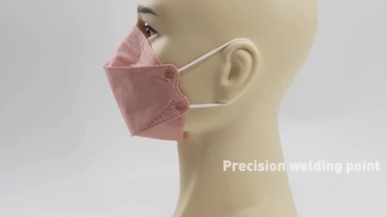Einweg-3D-schützende, einzeln verpackte Kf94-Gesichtsstaubmaske in Fischform für Erwachsene