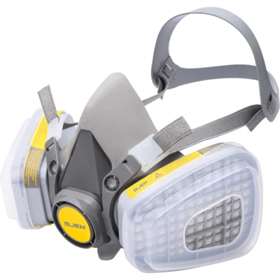 Wiederverwendbares Silikon-Atemschutzgas für Atemschutzgeräte, Vollgesichtsmaske, Gasmaske